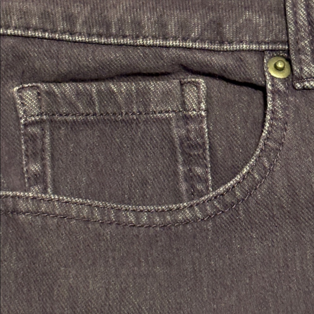 Coldwater Creek Purple Denim Jeans, Size 16P - Picture 6 of 11